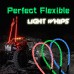 1PC 5FT/1.5M RGB LED Whip 360° Spiral+Quick Release Base Remote Control for ATV/UTV