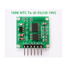 100K NTC Thermistor to Voltage Converter Module Optional Output Voltage 0-5V/0-10V 
