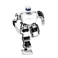 16DOF Robo-Soul H3s Biped Robotics Two Leg Human Robot Aluminum Frame Kit with Servos & Helmet Unassembled