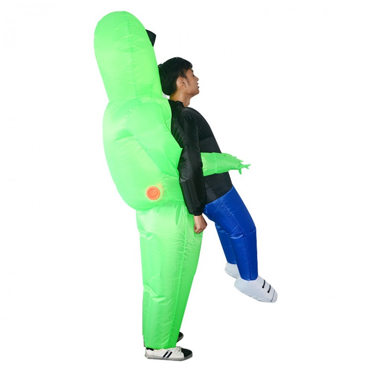 Inflatable Alien Costume Pick Me Up Costume Halloween Christmas Party 