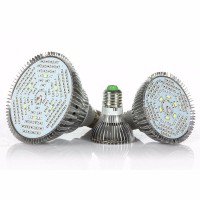 E27 LED Grow Light Bulb Full Spectrum LED Grow Bulb 50W 78 Beads for Indoor Hydroponic Plants        