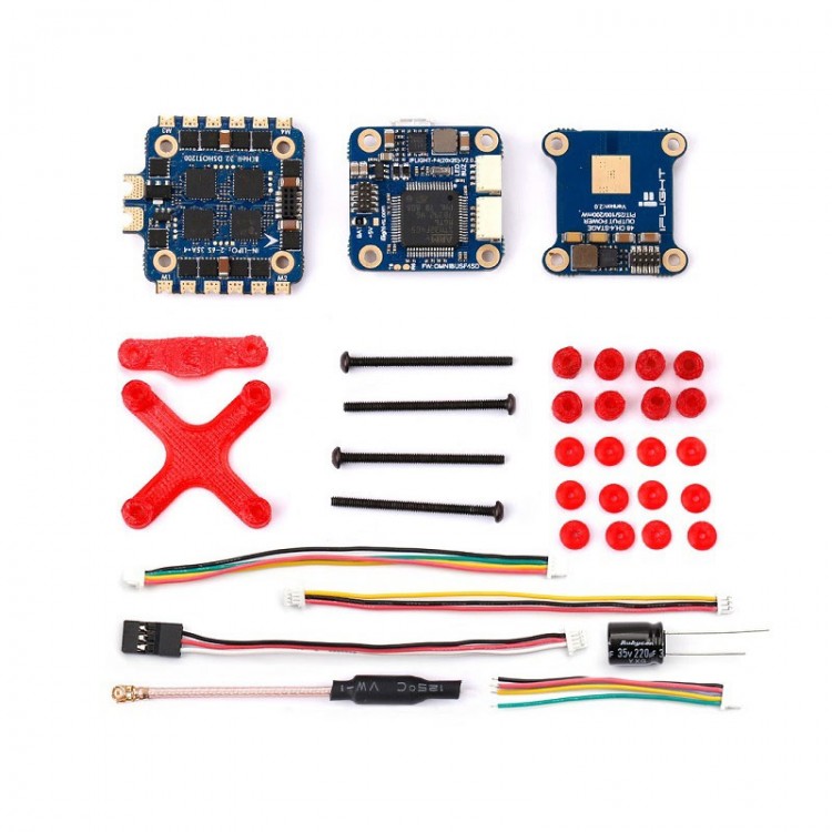 iFlight Three-Layer Flight Tower F4 Flight Controller & 35A 4-In-1 ESC ...