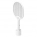 Rechargeable Mosquito Swatter Electric Fly Swatter with Base LED Light USB Charging Type 