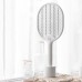 Rechargeable Mosquito Swatter Electric Fly Swatter with Base LED Light USB Charging Type 