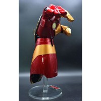 Wearable Iron Man Hand Cosplay Iron Man Armor LED Light Laser Sound Effect MK43 1:1 Right Hand Only 