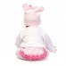 NPK Reborn Baby Doll Silicone Girl Toy Soft Toddler Girl Gift Doll Toys Pink 