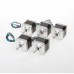 10pcs Nema 17 Stepper Motor 12V 17HS3404N 0.4A 45OZ-in 34mm 4Wires for CNC 3D Printer Extruder 