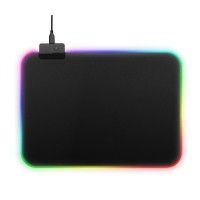Gaming Mouse Pad LED Large RGB Mouse Pad Colorful Mat for PC Computer S Size 350x250x3mm 