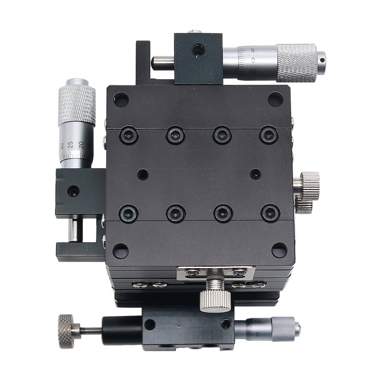 4-Axis XYZR Micrometer Linear Stage Manual Optical Stage Accurate ...