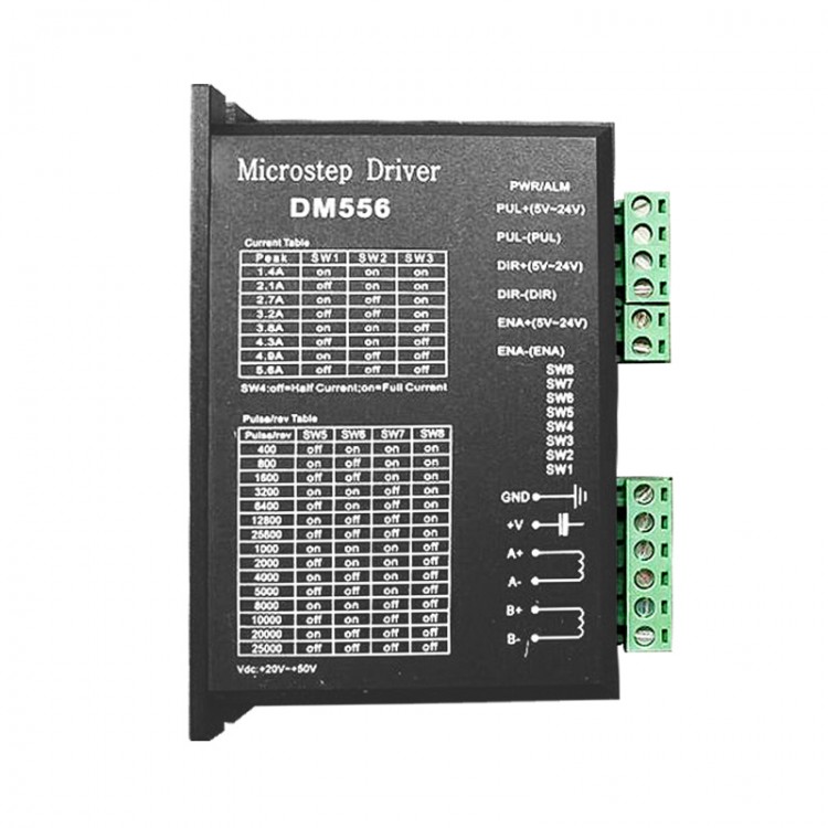 Microstep driver dm556 схема