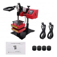 Manual Rosin Heat Press Machine Dual Temperature Controllers Heated Plates 4.7"x4.7"/12x12cm CK3815-1