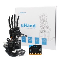 uHandbit Open Source Robotic Hand Unfinished 180° Swivel Base APP Control w/ Micro: bit Main Board