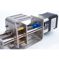 CNC Z-Axis Slide 60mm Stroke DIY Linear Z Slide w/ Stepper Motor Milling Engraving Machine T8-Z60