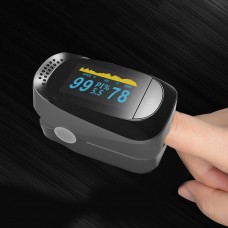 JZ-135S Digital Fingertip Pulse Oximeter Portable SPO2 PR PI 8-Hour Sleep Monitoring w/ OLED Screen