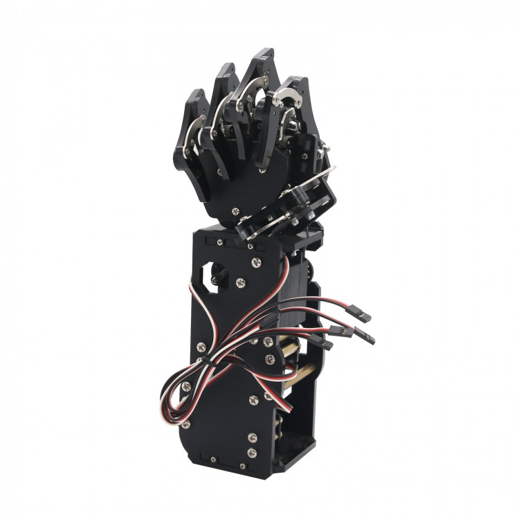 Robot Mechanical Arm Claw Humanoid Right Hand Five Fingers with Servos ...