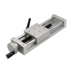 KA80-1402-150 Manual Sliding Table Cross CNC Sliding Table 150mm Linear Stage 196N 