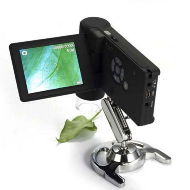 500X 3inch LCD Magnifier Portable Handheld Digital Microscope 5