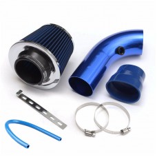 76mm/3" Car Cold Air Intake Filter Kit Aluminum Induction Kit Pipe Hose System XH-UN058