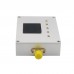 100KHz-10GHz RF Power Meter Settable RF Power Attenuation Value CNC Shell 0.96" OLED RF-10000-V2.0