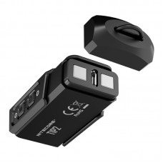 TIP2 USB Rechargeable Keychain Flashlight Mini Pocket LED Flashlight 720 Lumens IP67 Hands-Free