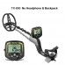 Underground Metal Detector Gold Detector Finder w/ 11" Search Coil LCD Sound Indicator TX-850