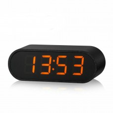 Orange LED Digital Clock USB Home Office Car Clock Large Display C4 DS3231 RTC Chip