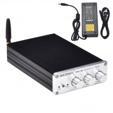 2.1 Bluetooth Amplifier Class D HiFi Power Amplifier Amp 300W BT5.0 For APTX PA-02 24V Power Supply
