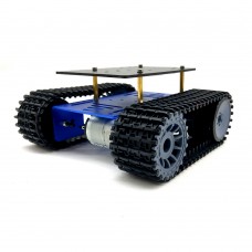 T10P Tank Chassis DIY Crawler Robot Tank Chassis Intelligent Toy Car Model Encoder Assembled