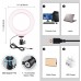 6.2" Ring Fill Light Dimmable Ring Light w/ Tripod Ball Head 28 LED Beads For Vlogging Video PU432F 