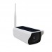 TZT-Y4p WIFI Waterproof Solar Camera Wireless Security Surveillance Camera w/ 64G Card Night Vision Audio CCTV