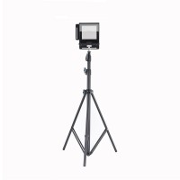 Mobile Phone Teleprompter Portable DSLR Camera Prompter with 2m Tripod for Recording Live Broadcast