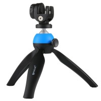 Mini Tripod Stand with 360 Degree Ball Head & Phone Clamp for Smartphones PU365
