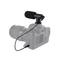 3.5mm Professional Interview Microphone DSLR Camera Microphone For DV Camcorder Smartphone PU3017