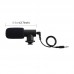 3.5mm Professional Interview Microphone DSLR Camera Microphone For DV Camcorder Smartphone PU3017