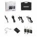 MAMEN WMIC-01 UHF Dual-Channel Wireless Microphone System 2 Transmitters 1 Receiver For Camera Phone 