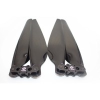 Pair of 30" Folding Propeller RC Plane Props Carbon Fiber For Multi-Axis Agricultural Drone X8318 X100