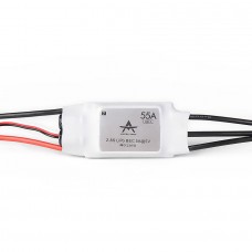 T-Motor Brushless ESC RC ESC AT Series 55A 2-6S For RC Fixed Wing Aircraft (AT-55A-UBEC)