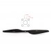 2pcs T-Motor Carbon Fiber Propeller CW CCW 40x13.1" RC Plane Propeller For Multirotor (G40x13.1)