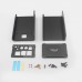 DIY Kit Aluminum Shell Cover Case Box for Raspberry Pi 3B 3B+ TDA1305T DAC Board