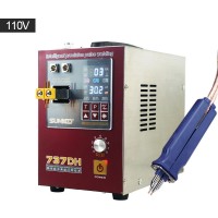 SUNKKO 737DH Mini Battery Spot Welder Welding Machine Induction Delay For 18650 Lithium Battery 110V