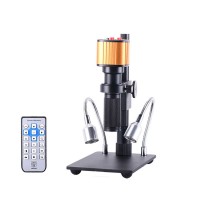 16MP Industrial Microscope Camera Stand Kit HDMI with 150X C-Mount Lens For PCB Soldering