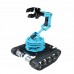 6 DOF Robot Arm RC Tracked Robot TS100 Smart Tank Car Support Bluetooth/Joystick For PS2 Assembled