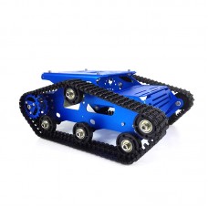 TR300P Tank Chassis Obstacle Avoidance Robot Car Chassis Kit Unassembled 37 Motor with Code Disc 