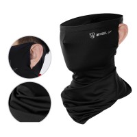 Wheel Up Riding Mask Breathable Sunscreen Face Neck Scarf Outdoor UV Protection Balaclava Black