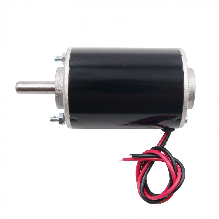 Permanent Magnet DC Motor 24V 7000RPM 30W Adjustable Speed CW CCW Dual ...