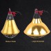 Insulation Lampshade Adjustable Piglet Breeding Warm Lamp Shade Protective Cover with 100W Bulb 