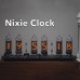 IN14 Glow Tube Clock Fluorescent Nixie Clock Display Time Date Temperature Assembled (with Tubes)