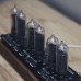 IN14 Glow Tube Clock Fluorescent Nixie Clock Display Time Date Temperature Assembled (with Tubes)