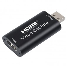 USB2.0 to HDMI Audio Video Acquisition Card for PS4/Xbox/Switch OBS Game Live Broadcast Recording