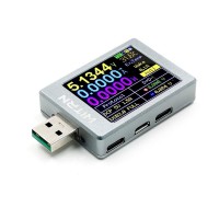 WITRN-X-MFI USB Tester Current Voltage Detector Support QC4+ PD3.0 2 PPS Fast Charging Protocol without Bluetooth